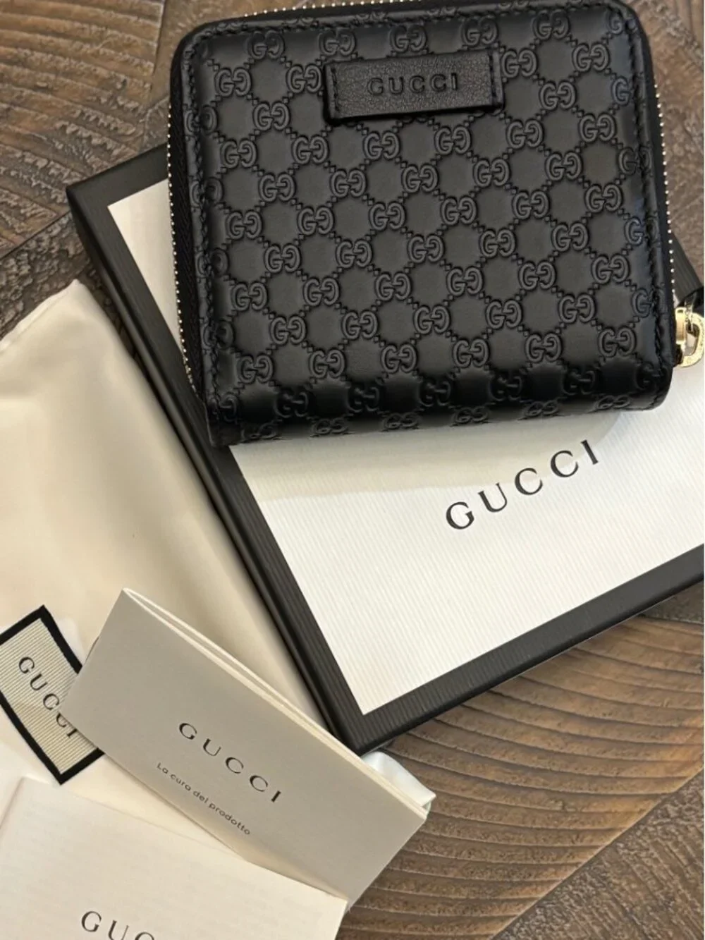 Brand-New Gucci Margaux Compact Bi-Fold Wallet - Picture 9 of 9